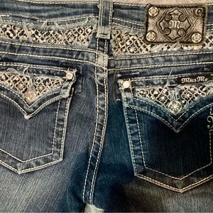 GIRLS SIZE 16 MISS ME JEANS